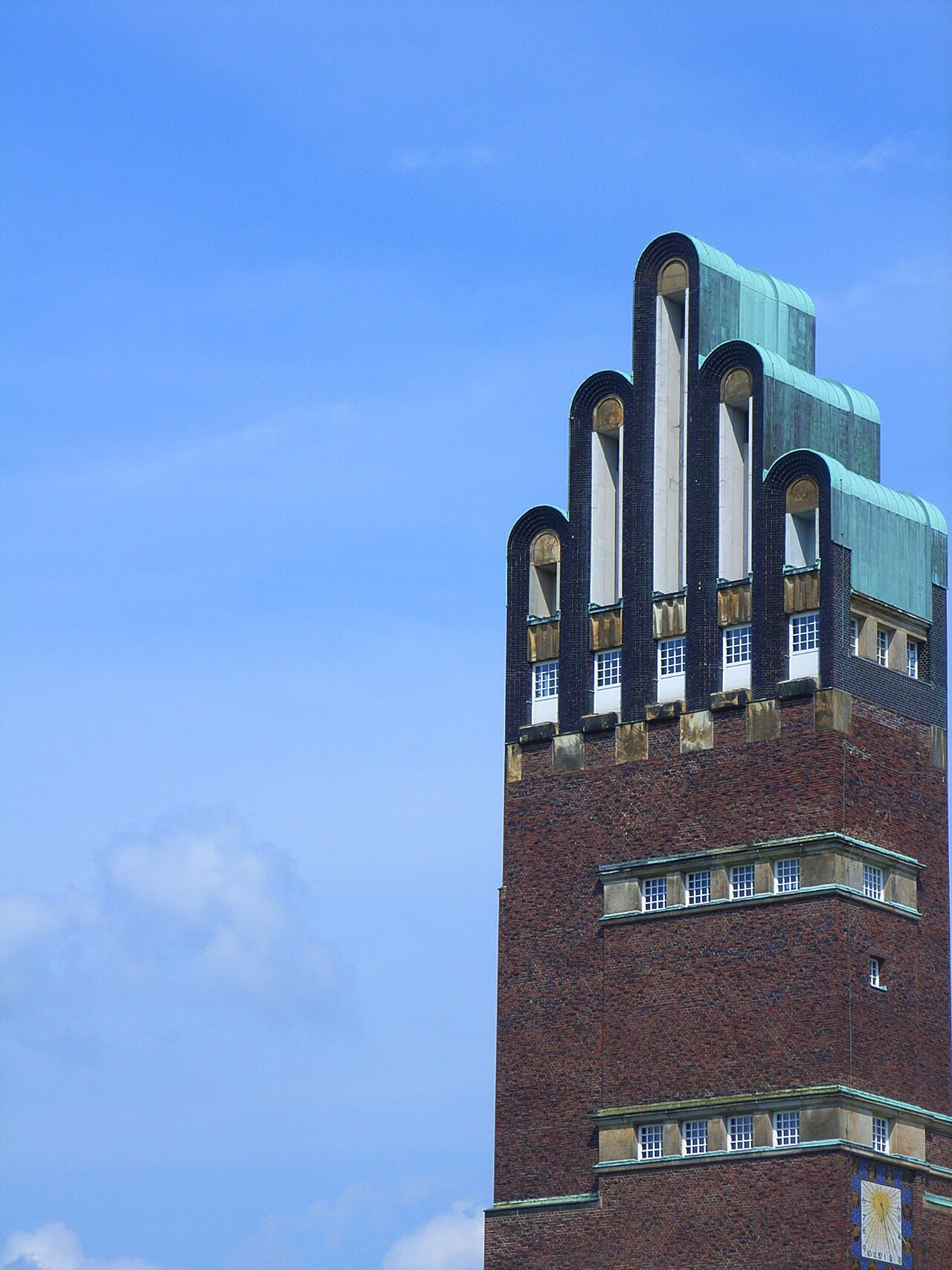 Hochzeitsturm auf der Mathildenhöhe in Darmstadt